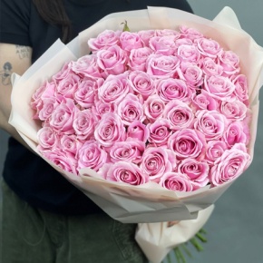Букет из 55 роз Аваланж (60 см) в Раменском