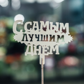 Топпер С самым лучшим днем в Раменском