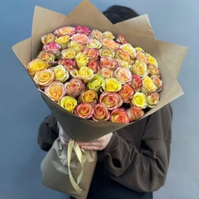 Букет "Валентино" из 51 розы (60 см) в Раменском