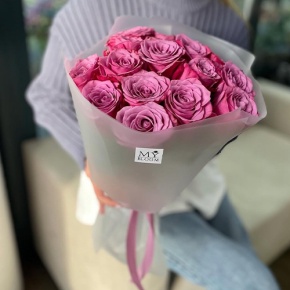 Букет из 15 роз Меритим (50 см) в Раменском