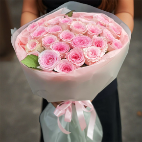 Букет из 25 махровых роз (60 см) в Раменском