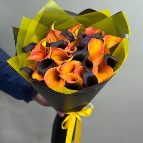 Букет "Карамель" из 29 калл в Раменском