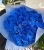 Букет из 51 синей розы Эквадор (60 см) в Раменском
