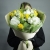 Букет "Фисташка" из роз, хризантем и маттиол в Раменском