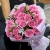 Букет из 21 розовой розы Аква (50 см) в Раменском