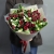 Букет "Цвет любви" из кустовых роз Марун и альстромерий в Раменском