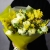 Букет из ранункулюсов и мимозы в Раменском
