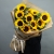 Букет "Месседж" с подсолнухами и эвкалиптом в Раменском