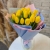 Букет из 15 жёлтых тюльпанов в Раменском